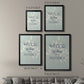 All Things - Modern Framed Canvas Print