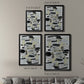 Tiles & Texture Abstract Angles IV - Modern Framed Canvas Print