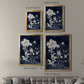 Indigo Botanical II Revisited - Modern Framed Canvas Print