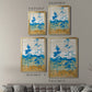 Cerulean Spruce II - Modern Framed Canvas Print