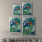 Tropical Graphics I - Modern Framed Canvas Print