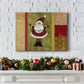 Holiday Santa - Premium Gallery Wrapped Canvas  - Ready to Hang