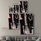 Black & Blush I Premium Gallery Wrapped Canvas - Ready to Hang