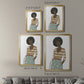 Fashion Vignette II - Modern Framed Canvas Print