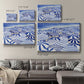Candy Bowl Prussian Blue - Canvas Art Print