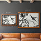 Lotus Study II Premium Framed Canvas- Ready to Hang