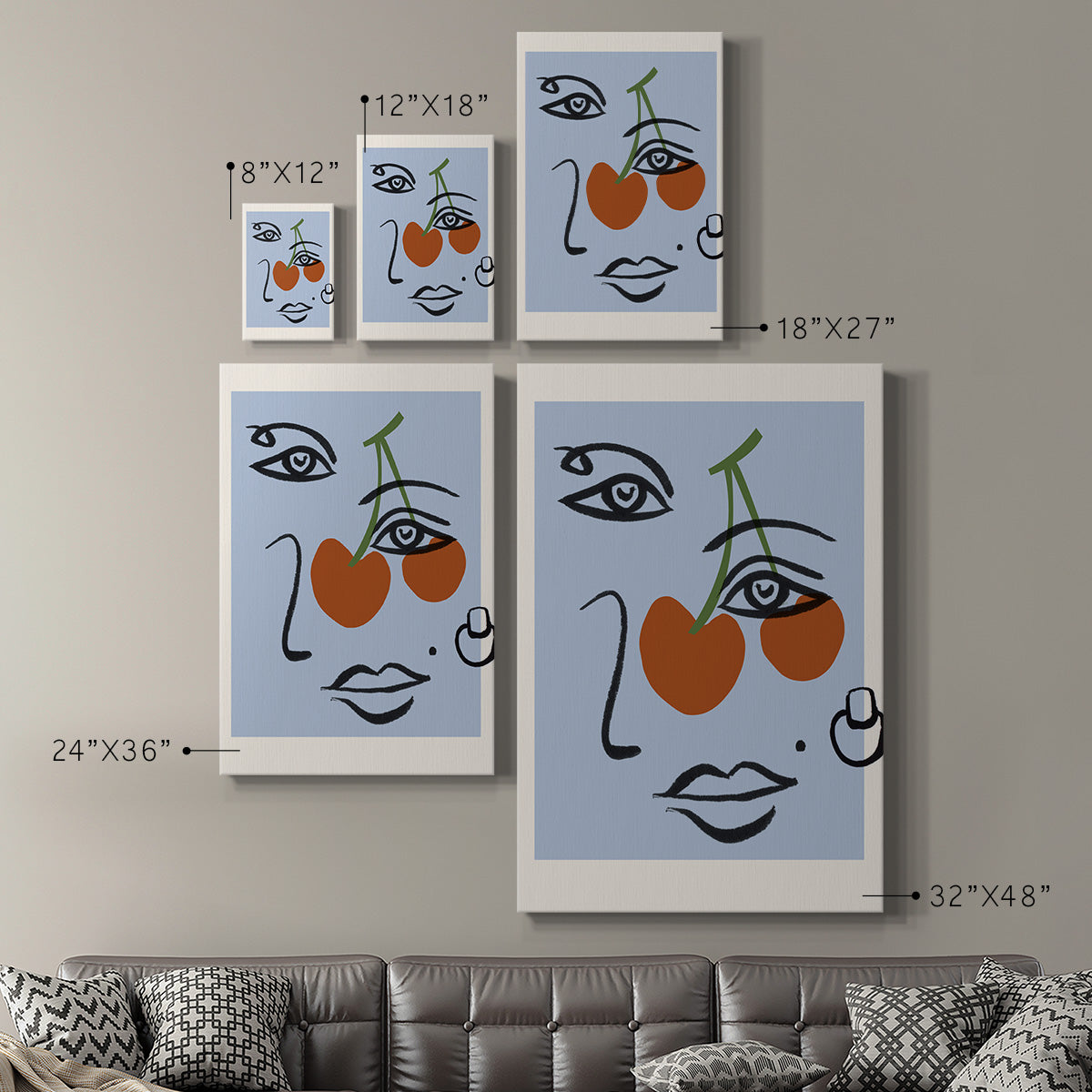 Cherry Baby II - Canvas Art Print