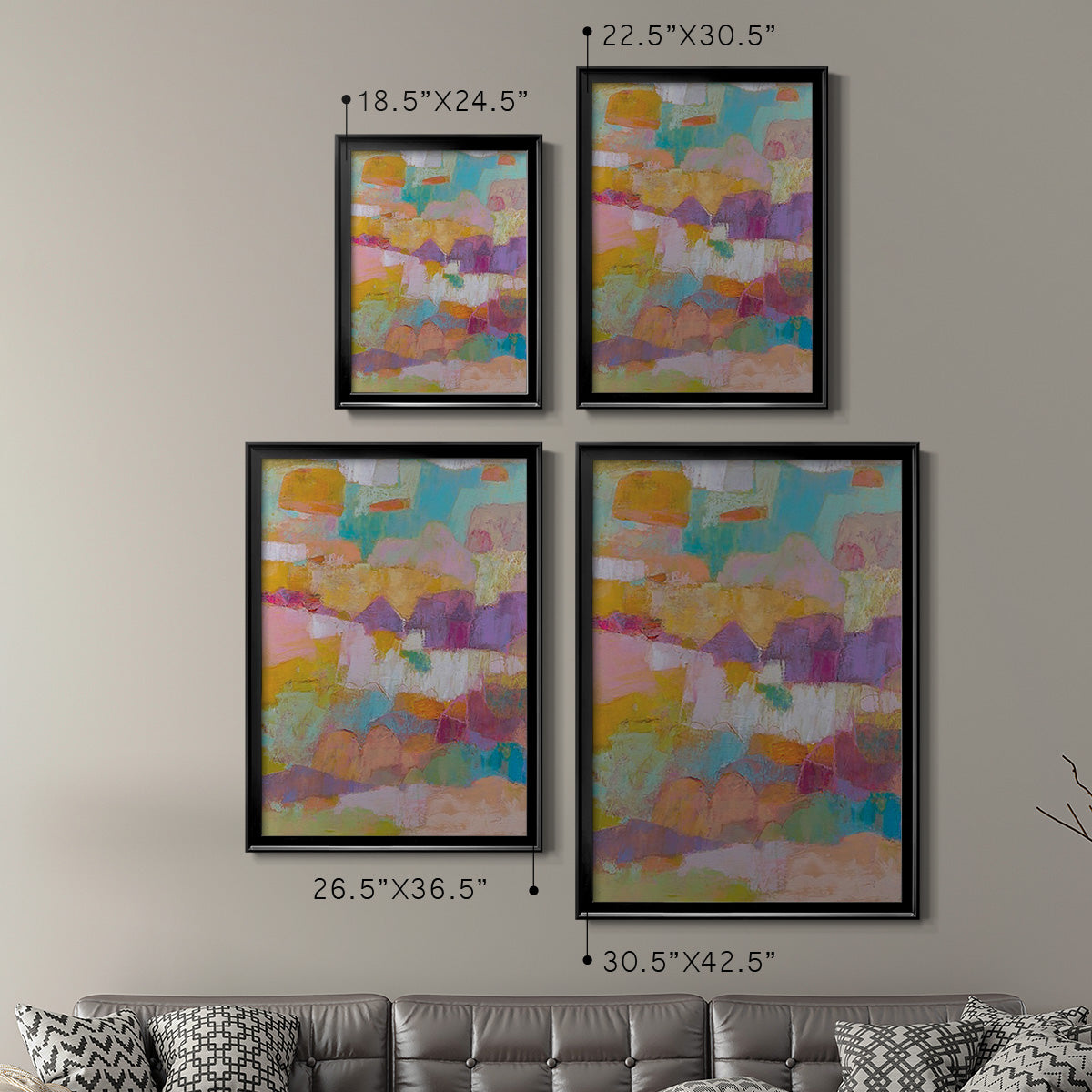 Kindill I - Modern Framed Canvas Print