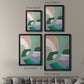 Merge Left - Modern Framed Canvas Print