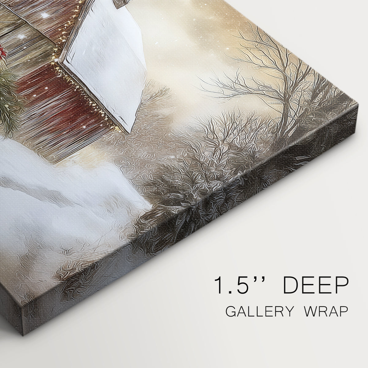 Honeyed Bells at Midnight - Canvas Art Print