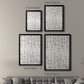 Vertical Arrangement I - Modern Framed Canvas Print