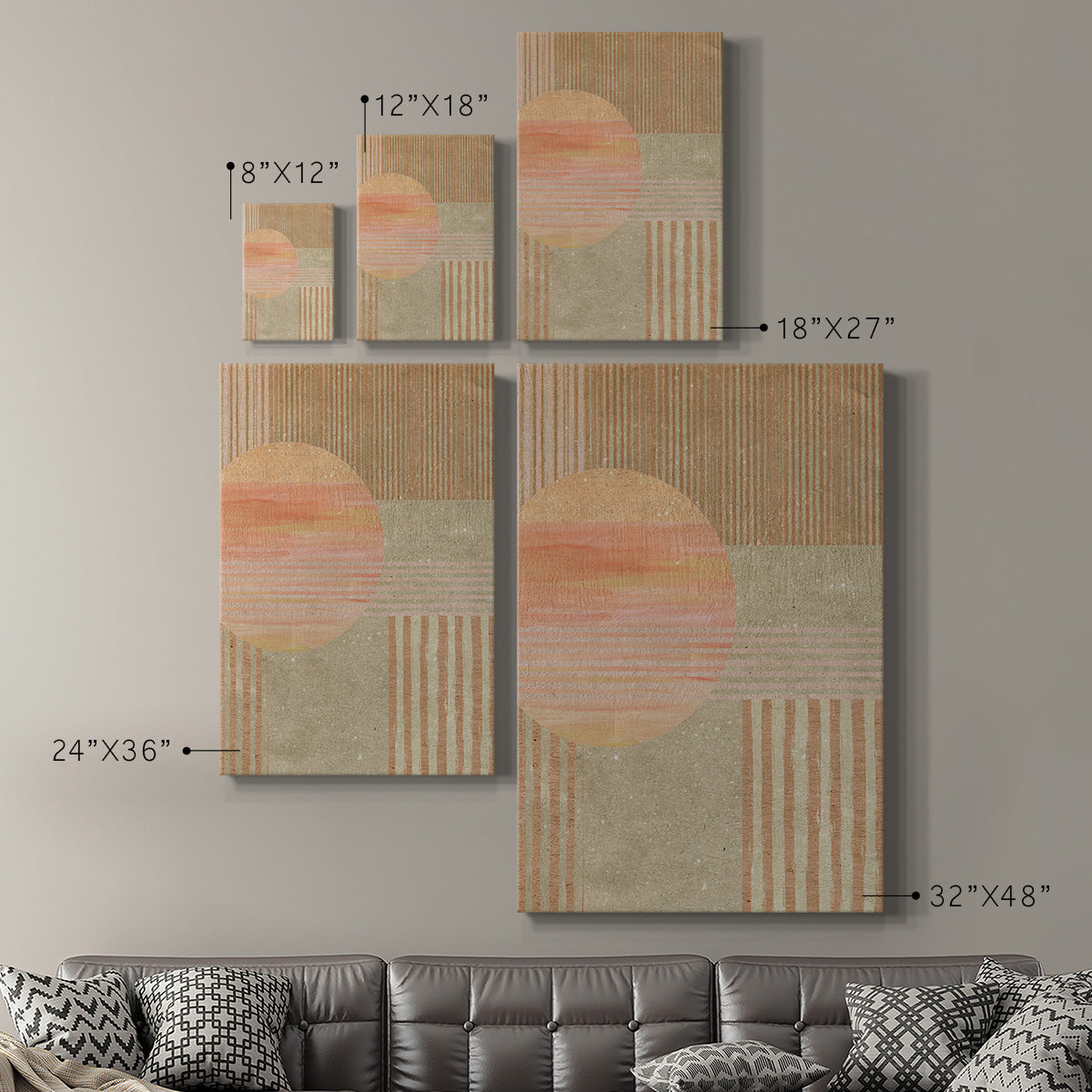 Adobe Sunrise I - Canvas Art Print