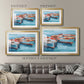 Primary Boats II - Modern Framed Art Print