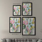 Floral Breeze Fresco  I - Modern Framed Canvas Print