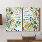 Give Thanks Premium Gallery Wrapped Canvas - Ready to Hang - Set of 2 - 8 x 12 Each