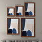 Size comparison chart for a set of two maple barnwood framed canvas prints.