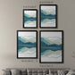 Icicle Range I - Modern Framed Canvas Print