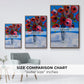 Poppies - Framed Premium Gallery Wrapped Canvas L Frame - Ready to Hang