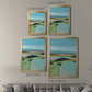 Bright Colored Countryside III - Modern Framed Canvas Print