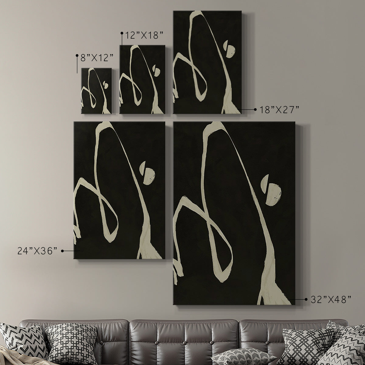 Neutral Spring II - Canvas Art Print