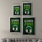 It's Game On IV - Modern Framed Canvas Print