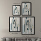 Paper Strata II - Modern Framed Canvas Print
