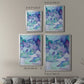 Fallen Leaves - Modern Framed Canvas Print