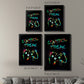 Gamer Tag I - Modern Framed Canvas Print