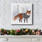 Cozy Woodland Animal I-Premium Gallery Wrapped Canvas - Ready to Hang