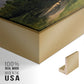 Mountains in Berchtesgaden - Floater Framed Canvas Print