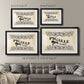 Antique French Label III - Modern Framed Art Print