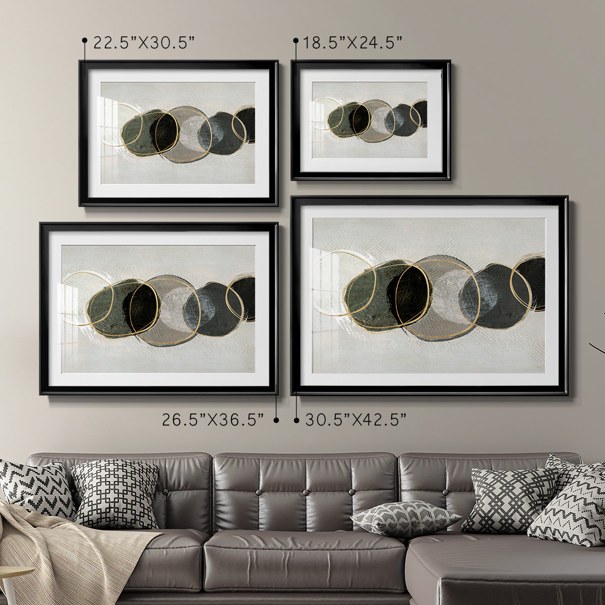 River Rock Premium Framed Print - Ready to Hang