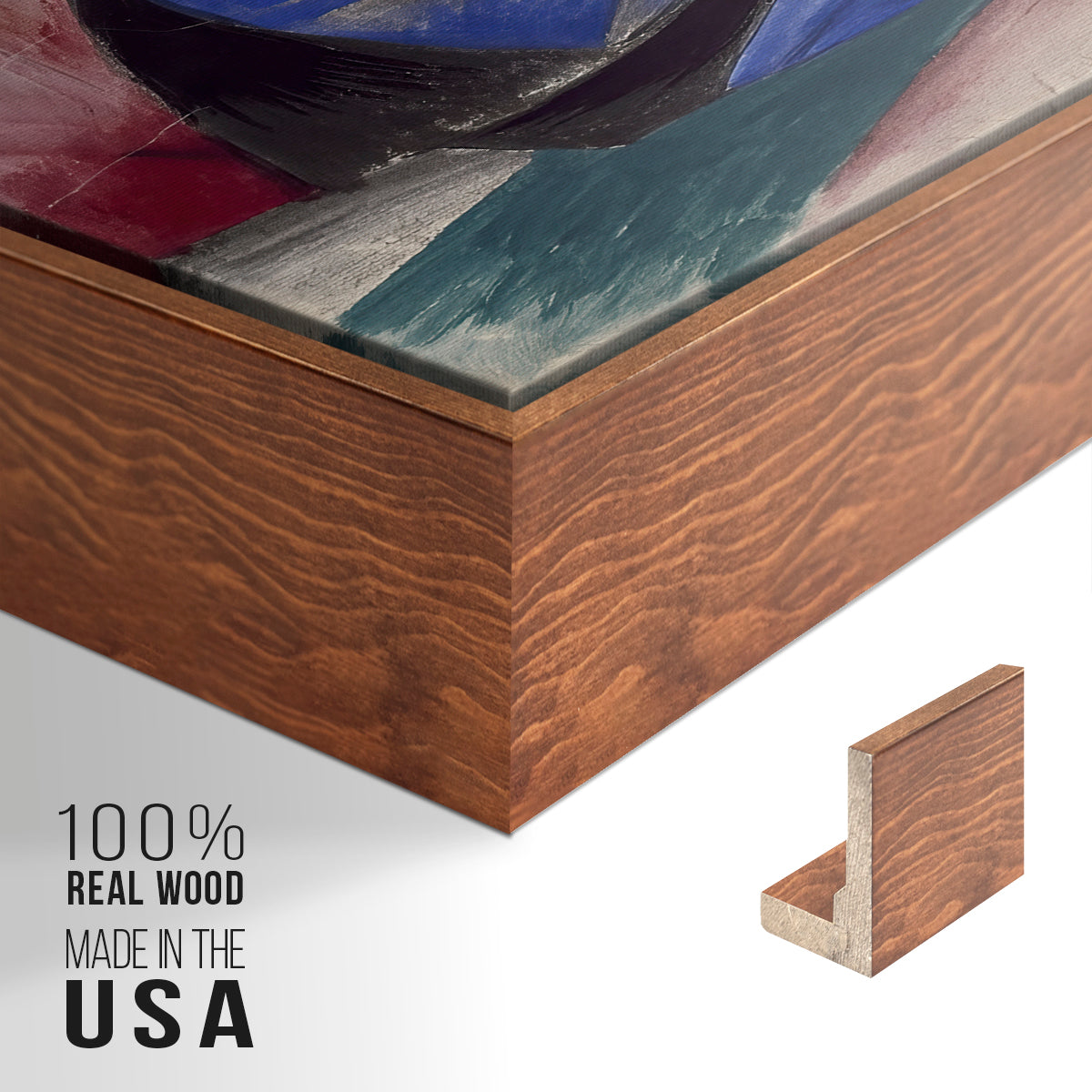 Dreaming Horse, 1913 - Floater Framed Canvas Print