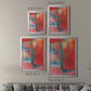 Spring Step II - Modern Framed Canvas Print