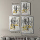 Gilded Winter I - Modern Framed Canvas Print