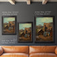 American genre scene of domestic life by Winslow Homer in an ornate black frame with gilded inner detail shown in multiple vertical size options.