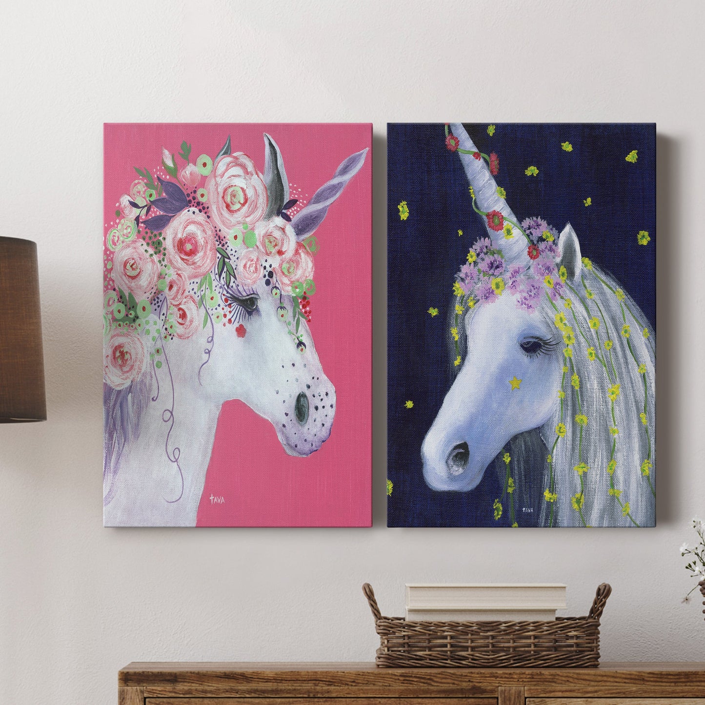 Unicorn III Premium Gallery Wrapped Canvas - Ready to Hang