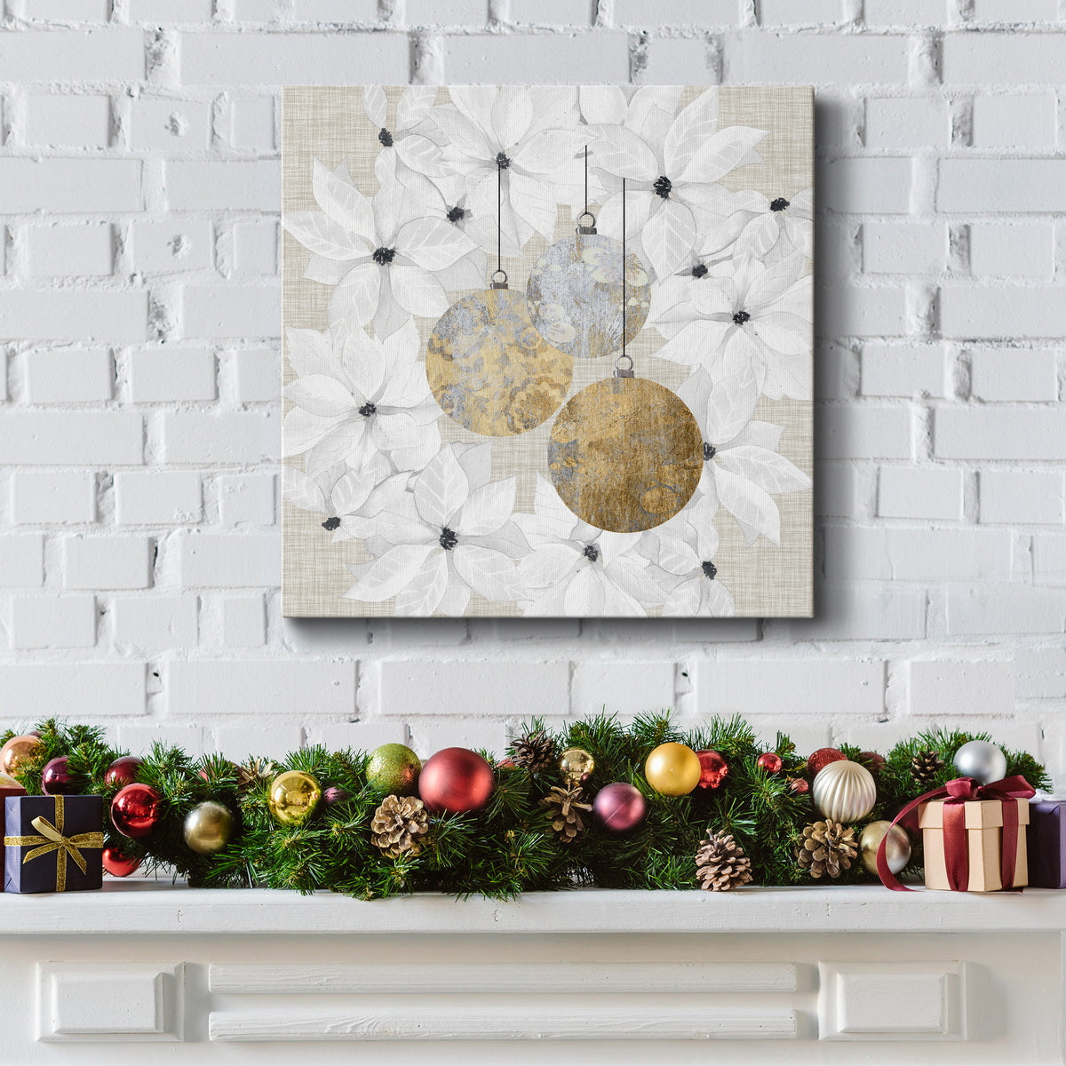 Sophisticated Christmas III-Premium Gallery Wrapped Canvas - Ready to Hang