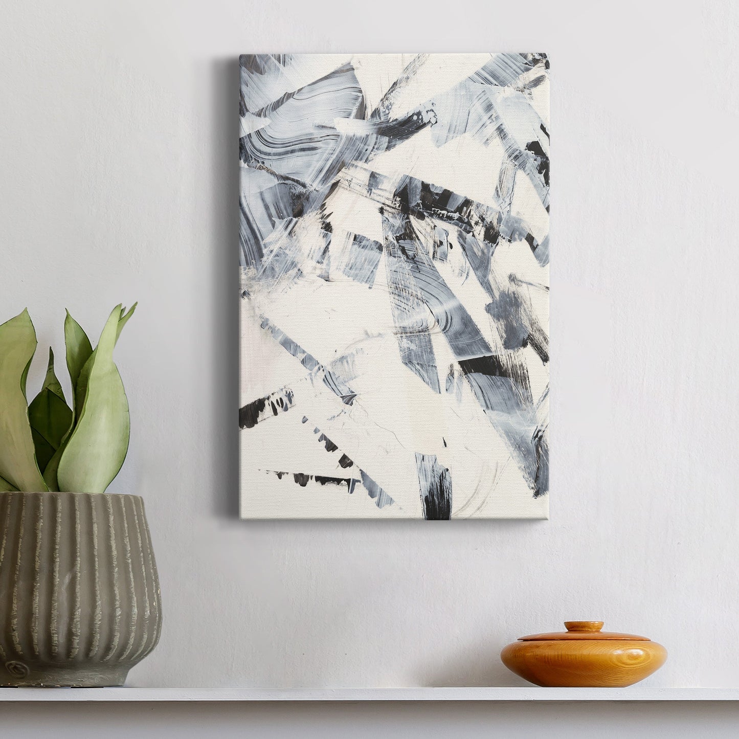 Fractured Ice I Premium Gallery Wrapped Canvas - Ready to Hang