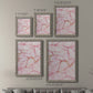 Rose Marble I - Premium Framed Canvas 2 Piece Set - Ready to Hang