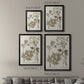Sepia Botanical Journal III - Modern Framed Canvas Print