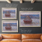 Impressionist single haystack landscape by Claude Monet in an ornate champagne frame shown in multiple size options.