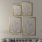 Neutral Lines II - Modern Framed Canvas Print