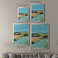 Bright Colored Countryside II - Modern Framed Canvas Print