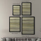 Lines in Neutral II - Modern Framed Canvas Print
