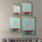 Small Sail II - Modern Framed Canvas Print