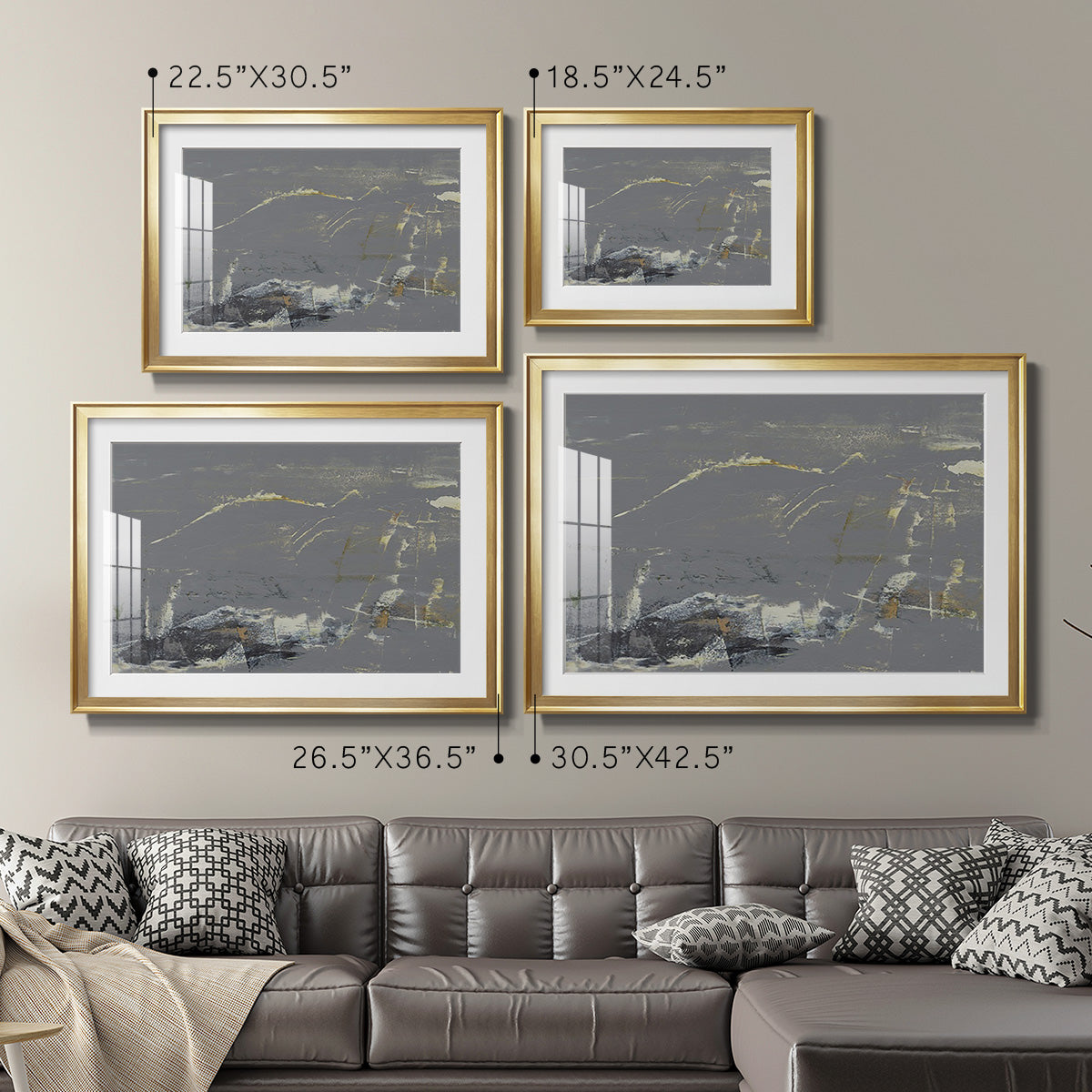 Mystique Abstract I - Modern Framed Art Print