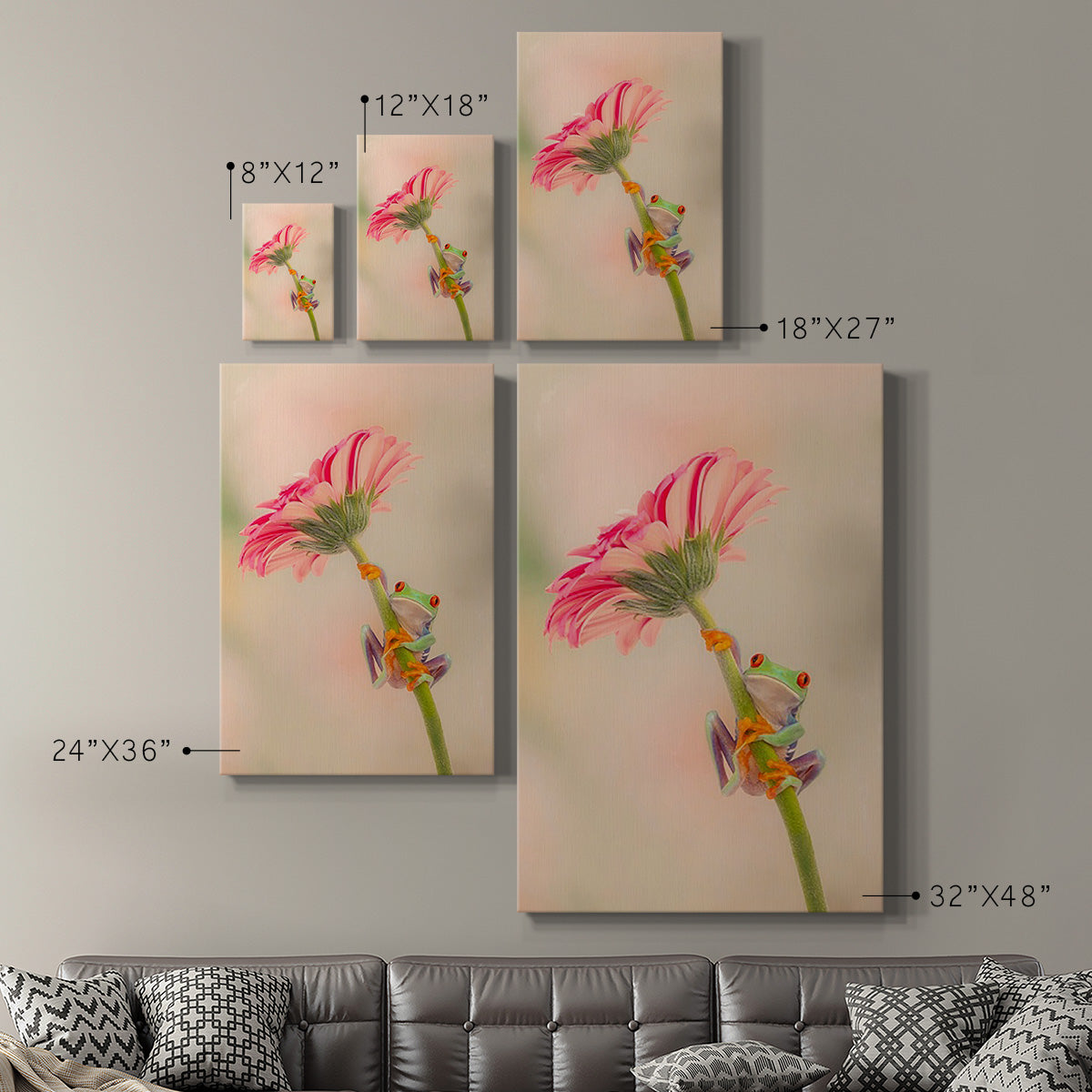 Hanging On I - Canvas Art Print