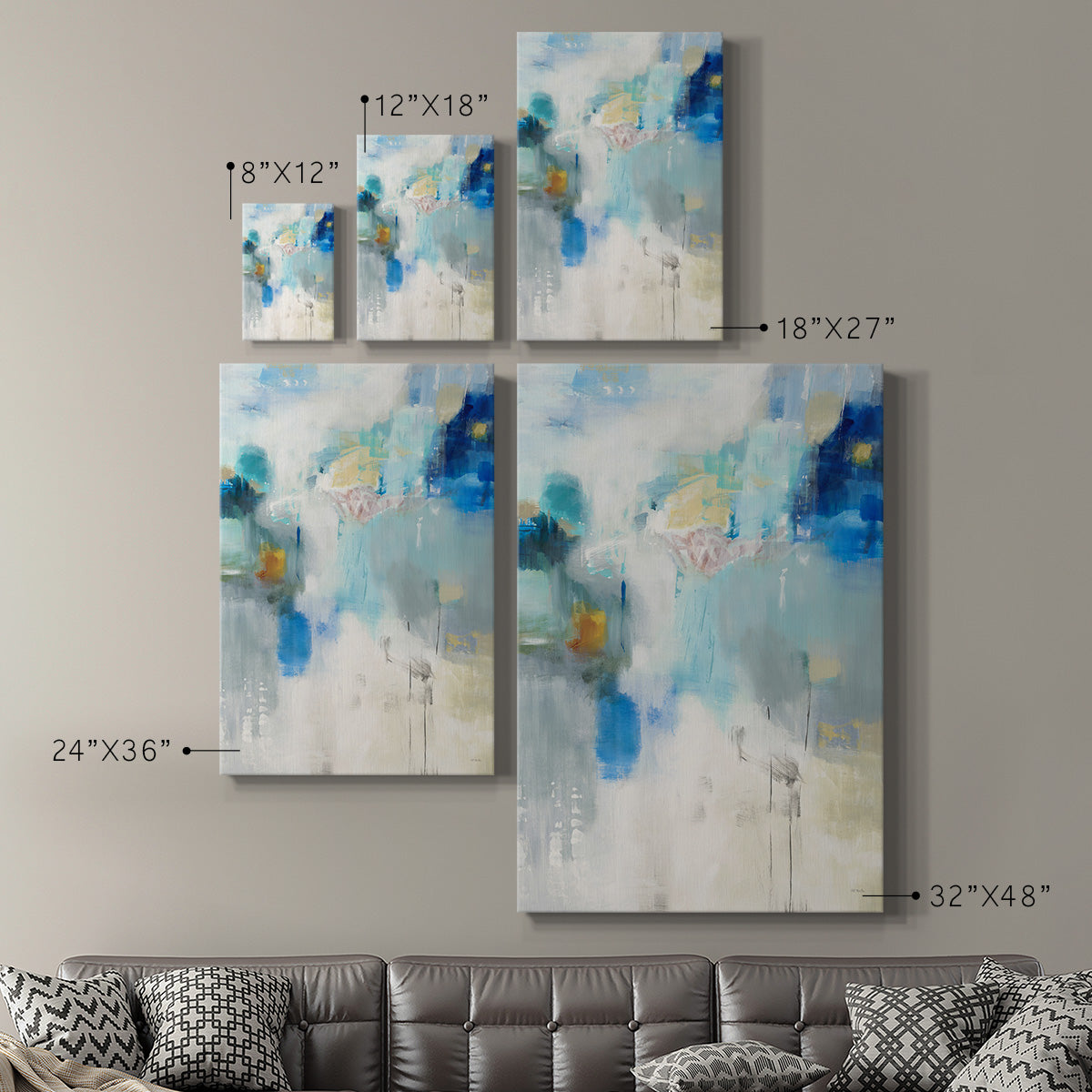 Celeste Motion I - Canvas Art Print