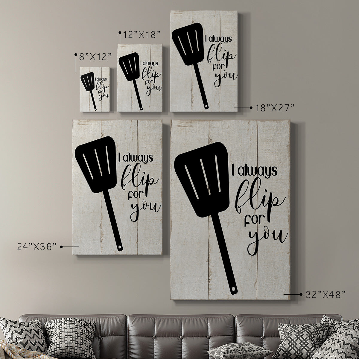 Flip For You Premium Gallery Wrapped Canvas - Ready to Hang